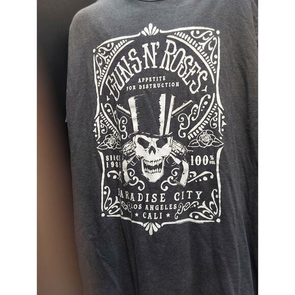 GUNS N ROSES BRAVADO SHIRT SIZE XL SHORT SLEEVE SHIRT VINTAGE - Picture 2 of 4